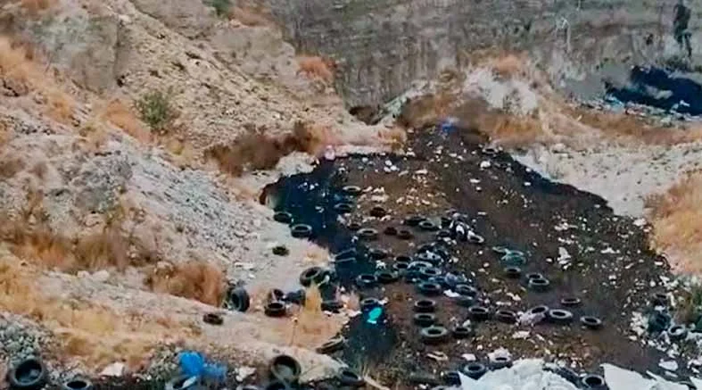 Peligroso tiradero